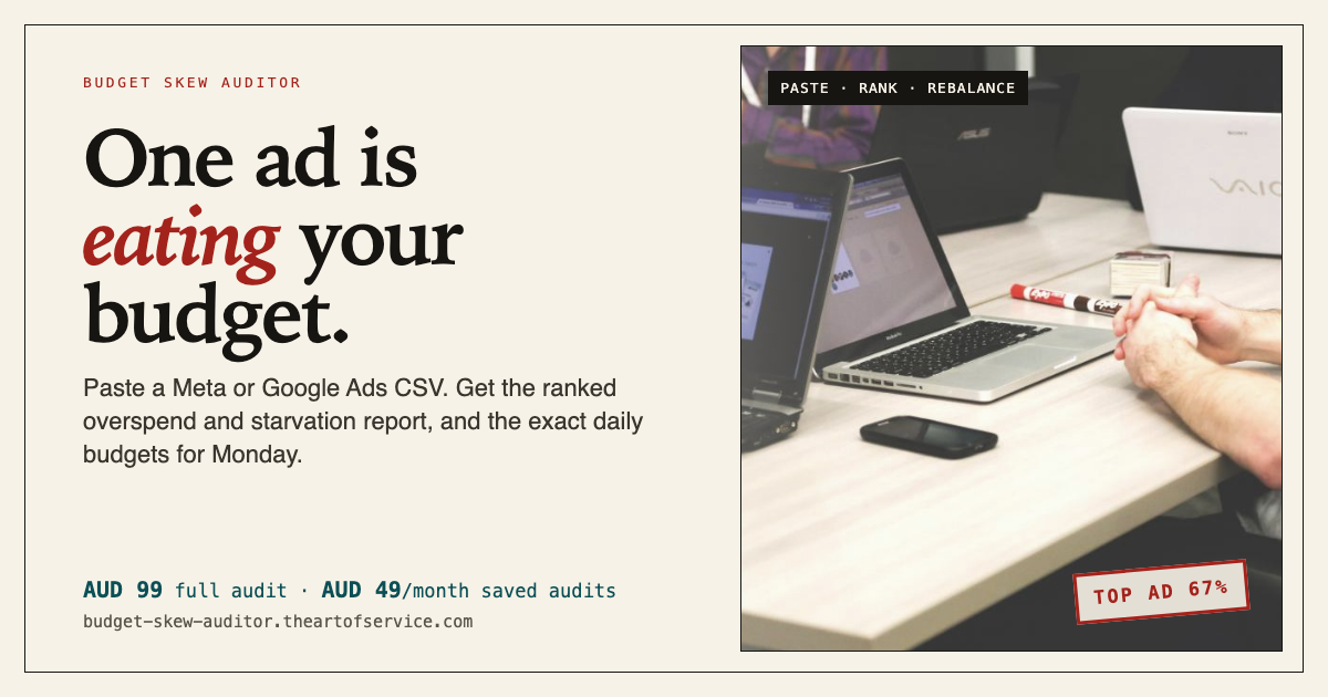 Budget Skew Auditor social card
