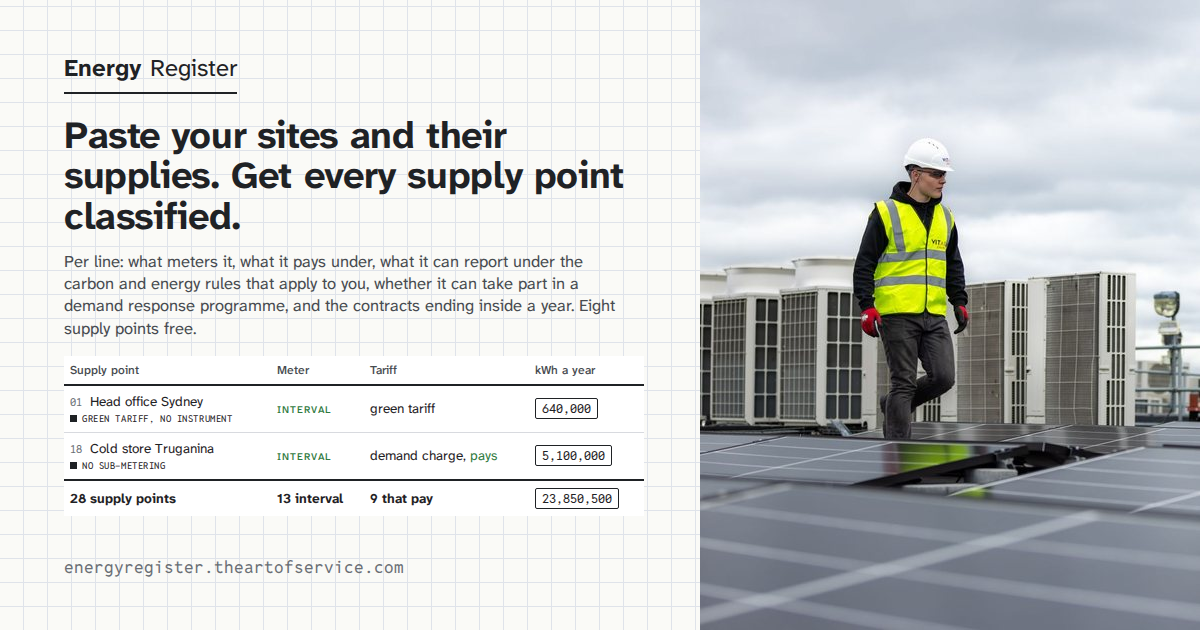 Energy Register social card