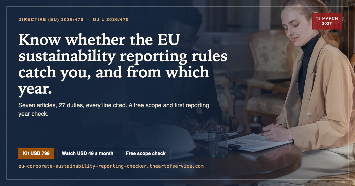 EU Corporate Sustainability Reporting Checker social card