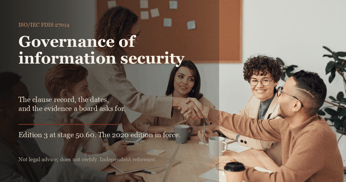 ISO 27014 Revision Checker social card