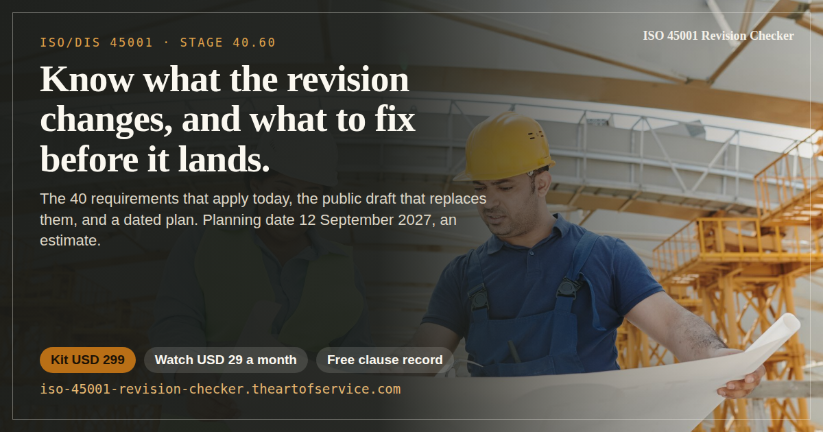 ISO 45001 Revision Checker social card