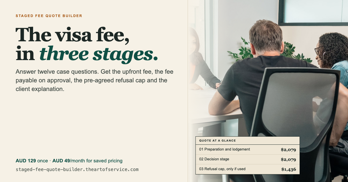 Staged Fee Quote Builder social card